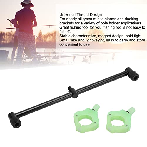 Xirfuni Magnetic Bracket Head, Professional Fishing Tool Accessories Universal Thread Design Convenient Fishing Rod Holder for Fishing