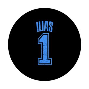 Ilias Supporter Number 1 Greatest Fan PopSockets Swappable PopGrip