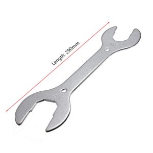 WIROJ Bike Headset Wrench Bicycle Front Fork Wrench Tool 30/32/36/40mm Steel Wrench Spanner for Mountain Bike Road Bike