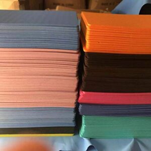 YoBuyBuy Yoga Mat Non-Slip Thick Fitness Pad Universal Physio Pilates Mat Non Slip Camping Pad 380 * 210 * 6mm