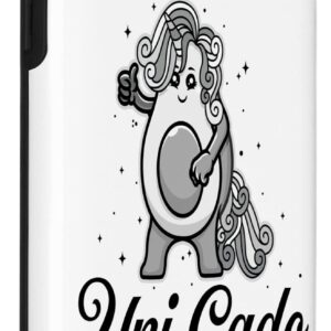 Galaxy S8 Uni Cado, Cute Avocado, Funny Unicorn, Guacamole, Vegan Case