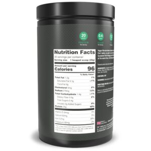 Protein Works - Vegan Wondershake | Vegan Protein Shake | Super Smooth, Amazing Taste | | 21g Plant Based Protein | Premium Vegan Blend | Low Calorie | 30 Servings | Double Chocolate