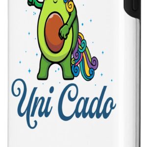 iPhone 7 Plus/8 Plus Uni Cado, Cute Avocado, Funny Unicorn, Guacamole, Vegan Case