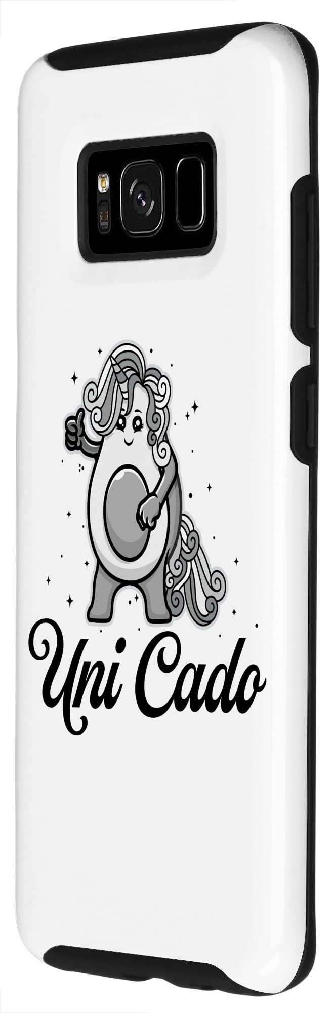 Galaxy S8 Uni Cado, Cute Avocado, Funny Unicorn, Guacamole, Vegan Case