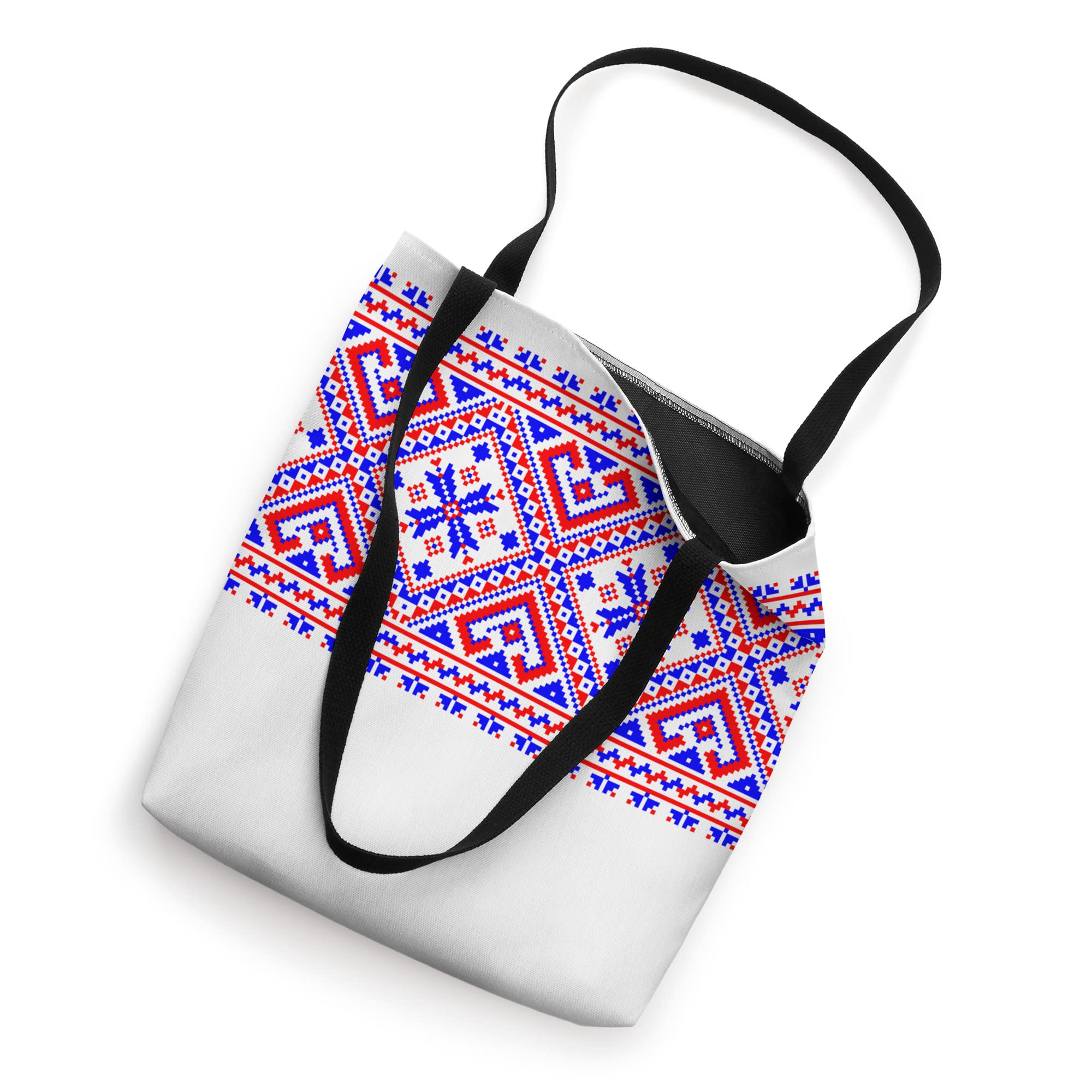 Thread Embroidery - Ancient Ukrainian Embroidered Tote Bag