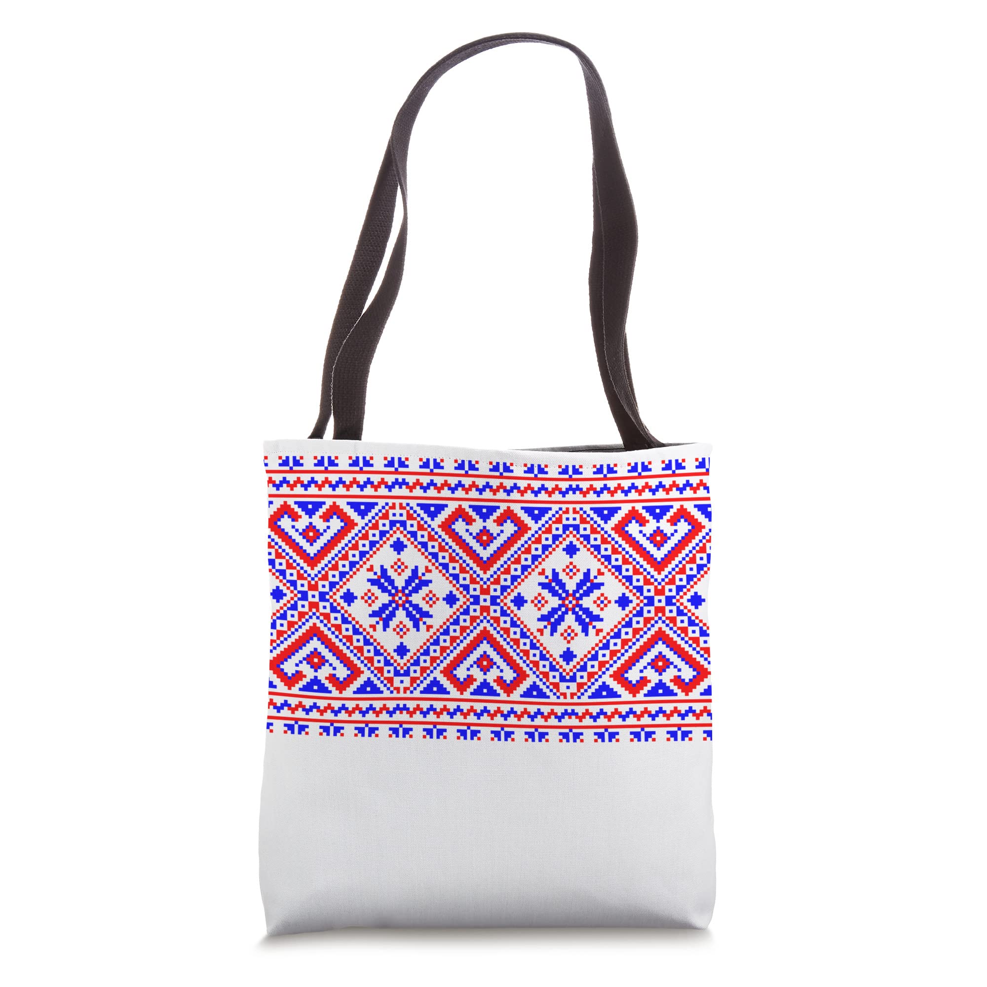 Thread Embroidery - Ancient Ukrainian Embroidered Tote Bag