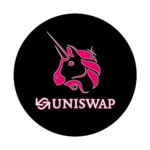 Uniswap UNI Crypto Currency Digital Coin Classic PopSockets Standard PopGrip