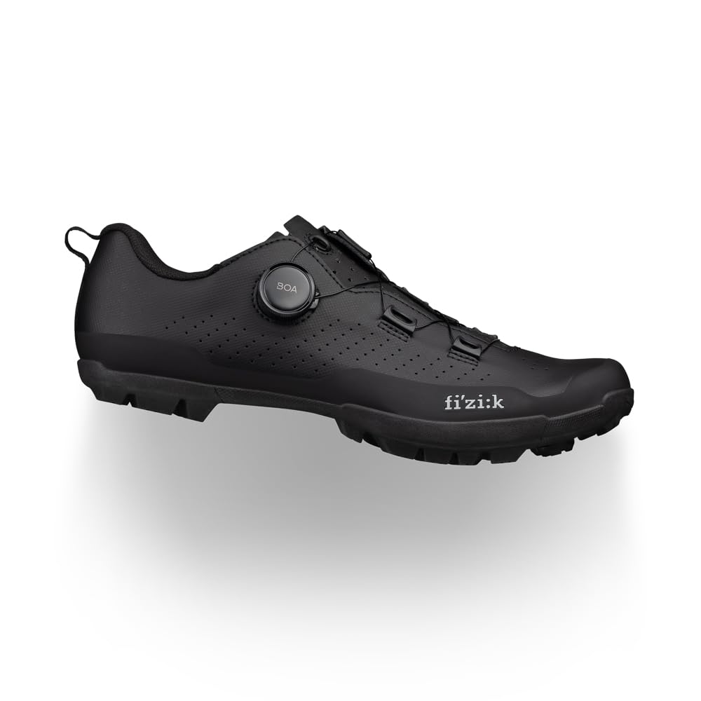 Fizik Unisex Terra Atlas boa-Gravel-Comfortable-Shoes, Black, 13 US Men