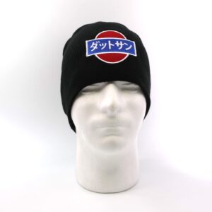 Datsun Beanie - Kanji Logo - Black Color - 510 Fanatics