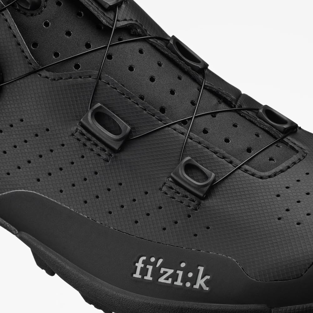 Fizik Unisex Terra Atlas boa-Gravel-Comfortable-Shoes, Black, 13 US Men