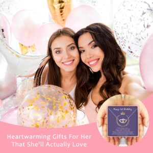 SOLINFOR 21st Birthday Gifts for Her, 21 Year Old Birthday Gifts for Her - Jewelry Gifts for 21 Year Old Female, Happy 21st Birthday Gifts Ideas for Daughter Women