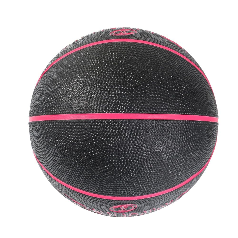 Spalding 84-670J Street Phantom, Black x Pink, No. 5, Basketball, Basketball