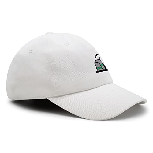 JPAK Nuclear Power Plant Premium Dad Hat Embroidered Baseball Cap Cute White