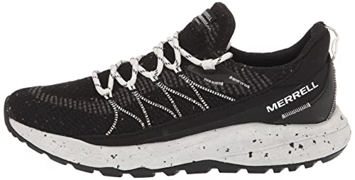 Merrell womens Bravada 2 Hiking Shoe, Black/White, 8 Wide US