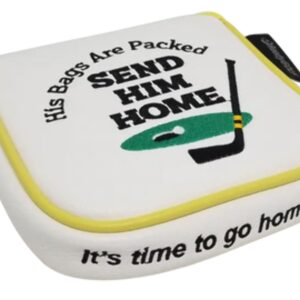 ReadyGOLF Send Him Home Embroidered Putter Cover XL Mallet