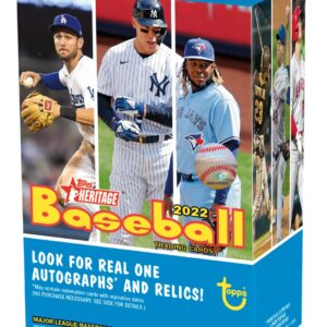 2022 Topps Heritage Baseball Value Box