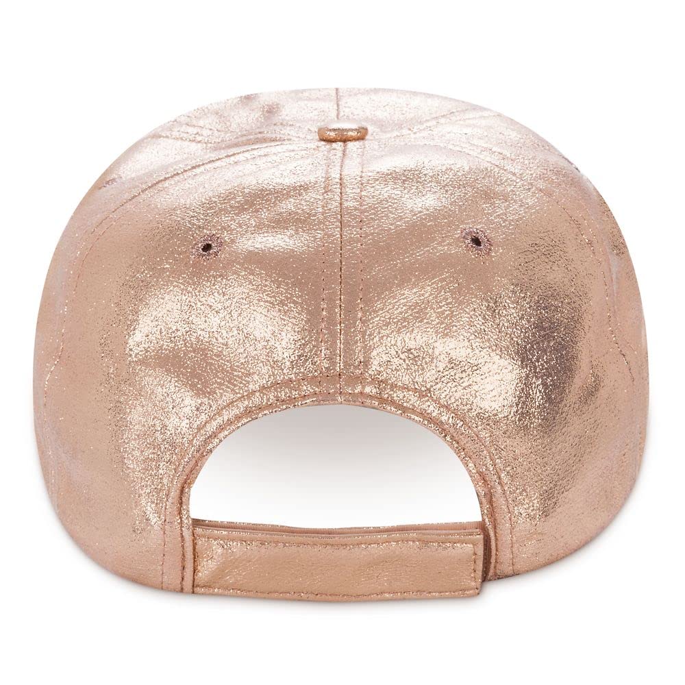 Disney Mickey Mouse Rose Gold Baseball Cap for Women