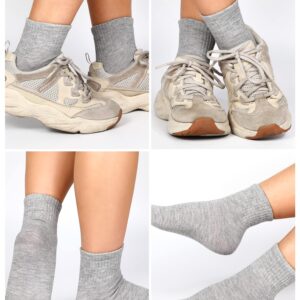 Tarpop 150 Pairs Men Quarter Ankle Socks Bulk Socks Athletic Moisture Wicking Socks Casual Sports Socks Pack (Gray)