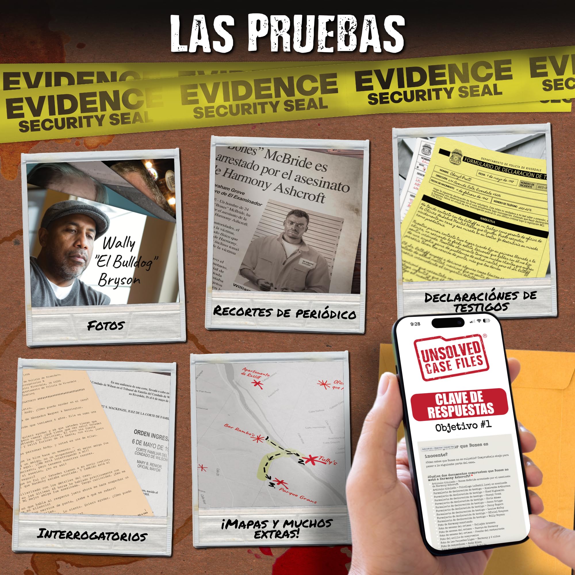 Unsolved Case Files: El juego de Asesinatos sin Resolver: ¿Quién asesinó a Harmony Ashcroft? ¿Puedes Resolver el crimen?