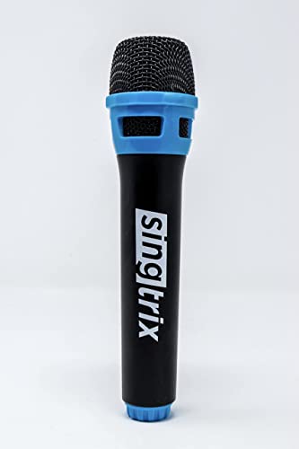 singtrix New Premium Wireless Karaoke Microphone Seen On SharkTank, with Hit Effect Party Bundle Karaoke Machines, Kids & Adults, Universal 1/4" Output, 150ft Range, Events, Speech, Party