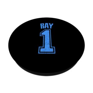 Ray Supporter Number 1 Greatest Fan PopSockets Swappable PopGrip