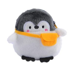 Lefe Liee 2PCS kawaii penguin wallet, novelty kawaii purse mini makeup bag things cute wallet small coin purse accessories, uwu soocute period bags for teen girls small pouches with zipper