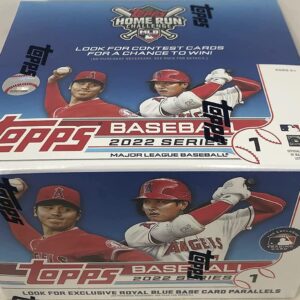 2022 Topps Baseball Series 1 Retail Display Box (24 Packs)