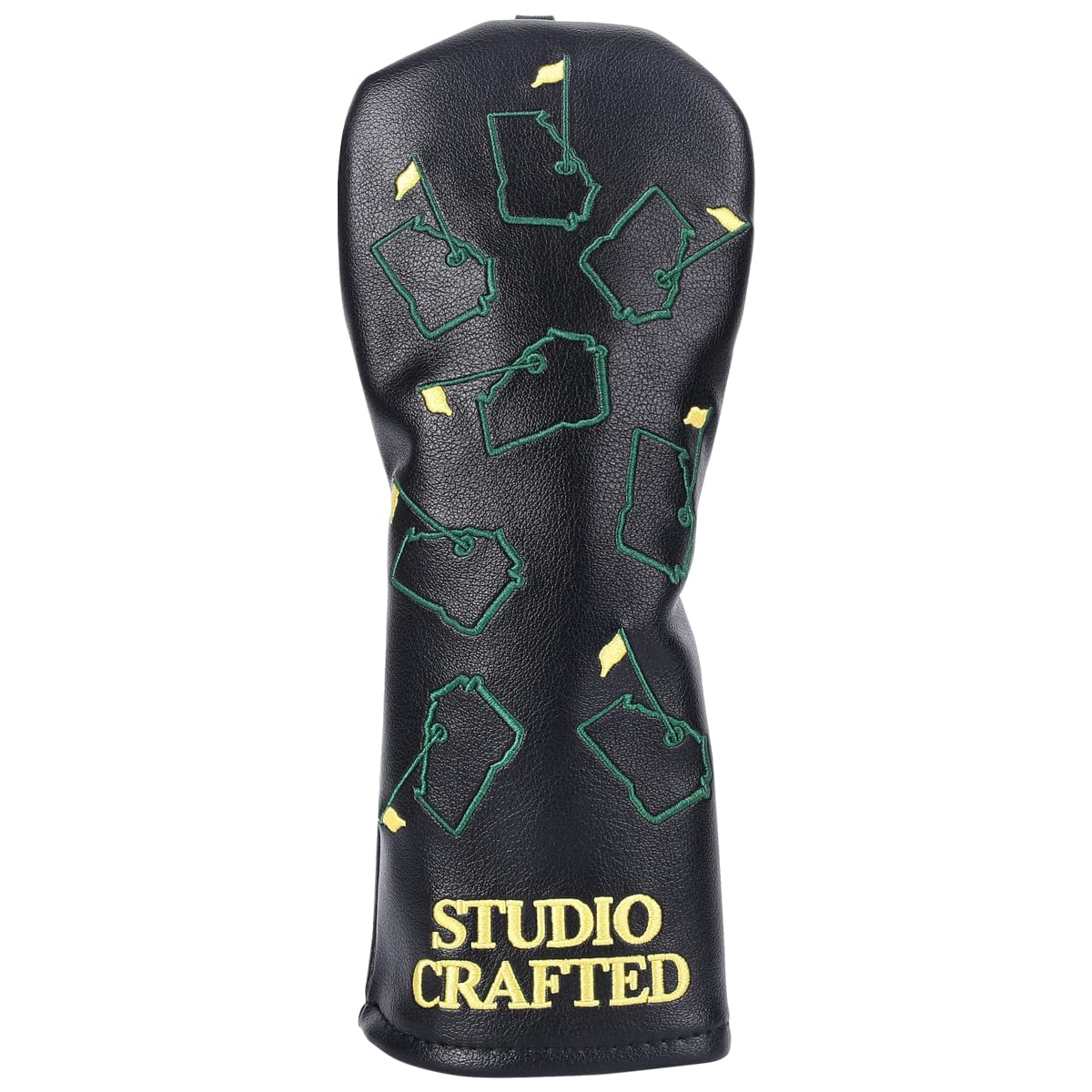 Studio Crafted Augusta Georgia Golf Driver Fairway Woods Hybrid Headcover Black (Fairway Cover)