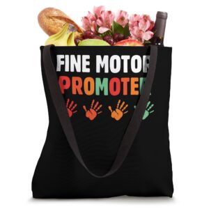 Fine Motor Promoter Occupational Therapy OT Therapist Love Tote Bag