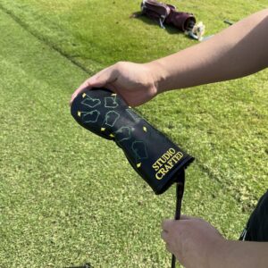 Studio Crafted Augusta Georgia Golf Driver Fairway Woods Hybrid Headcover Black (Fairway Cover)