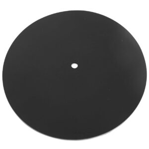 Turntable Platter Mat LQ Industrial 7 inch Silicone Rubber Turntable Slipmat Pad for All LP Vinyl Record Players (TPMSRT-B170-1)