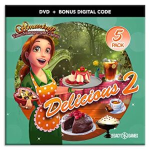 Time Management Games for PC: Delicious Vol. 2, 5 Game DVD Pack + Digital Download Codes (PC)