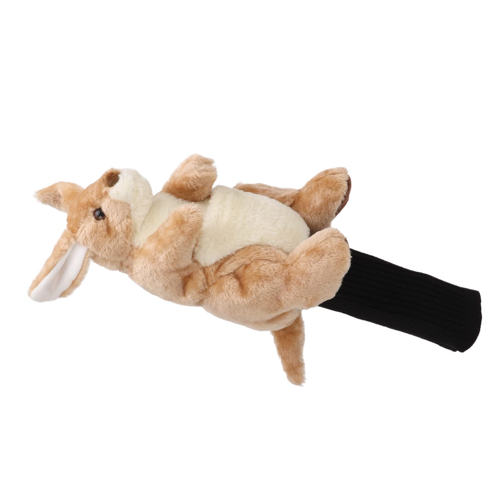 Club Headcover,Kangaroo Shape Plush Club Head Cover No.1 Wooden Club Cover for Course