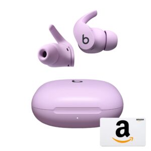 beats fit pro with $25 amazon gift card - stone purple