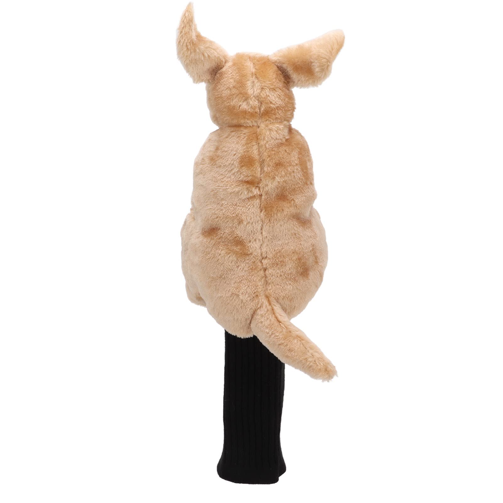 Club Headcover,Kangaroo Shape Plush Club Head Cover No.1 Wooden Club Cover for Course