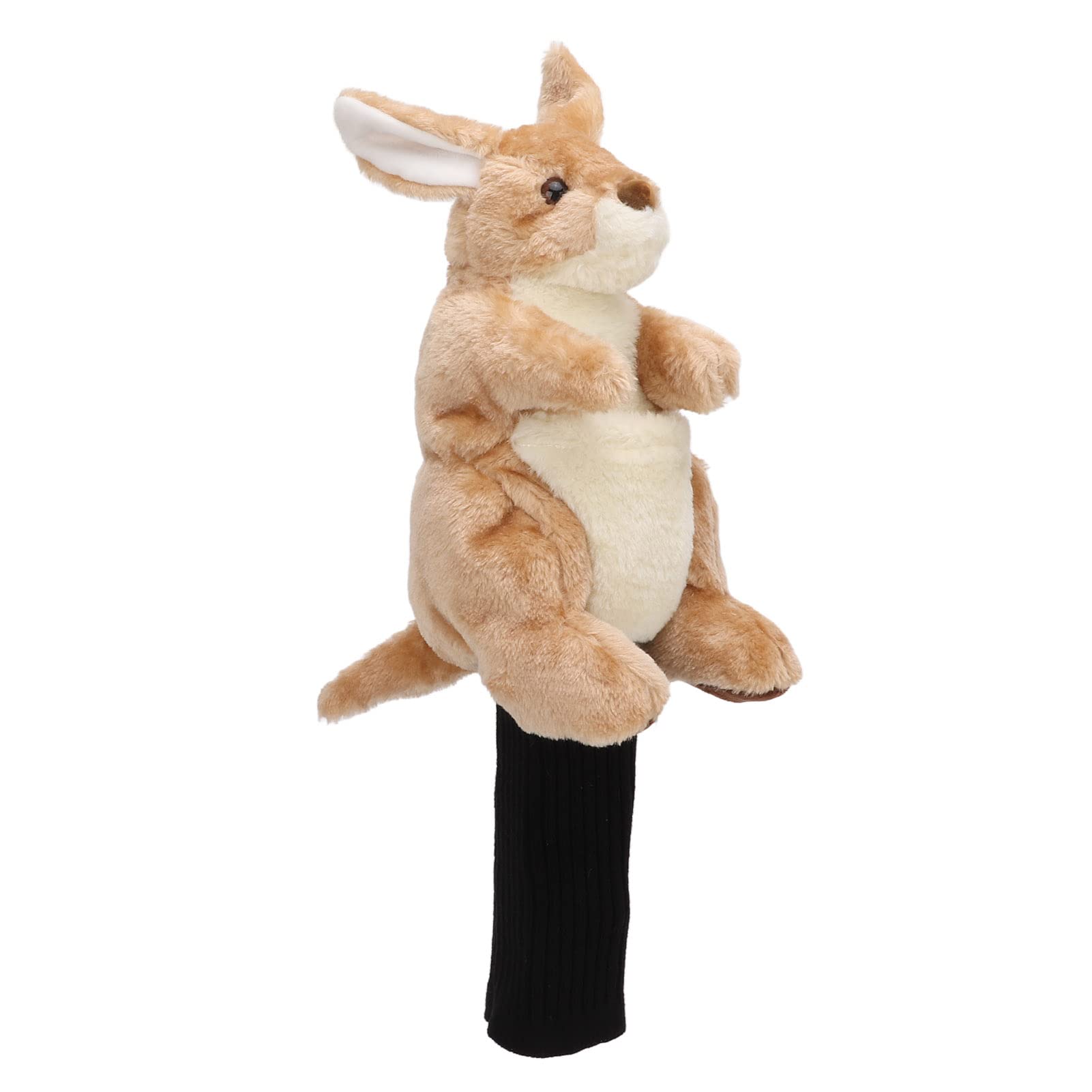 Club Headcover,Kangaroo Shape Plush Club Head Cover No.1 Wooden Club Cover for Course