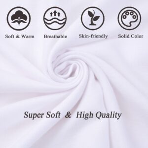 Ciormis Pashmina Shawls for Women, Summer White Lightweight Pashmina scarves and wraps for Wedding Bridesmaids(White)