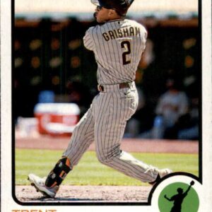 2022 Topps Heritage #190 Trent Grisham San Diego Padres Official MLB Baseball Card in Raw (NM or Better) Condition