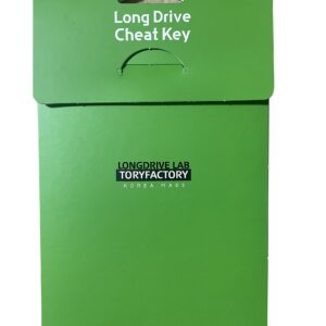 Long Drive Cheat Key] Anti Slice & Hook Golf Film Protector - Non Slicing Increase Distance Reduce Spin Straight Shot Club Protect Golf Accessories