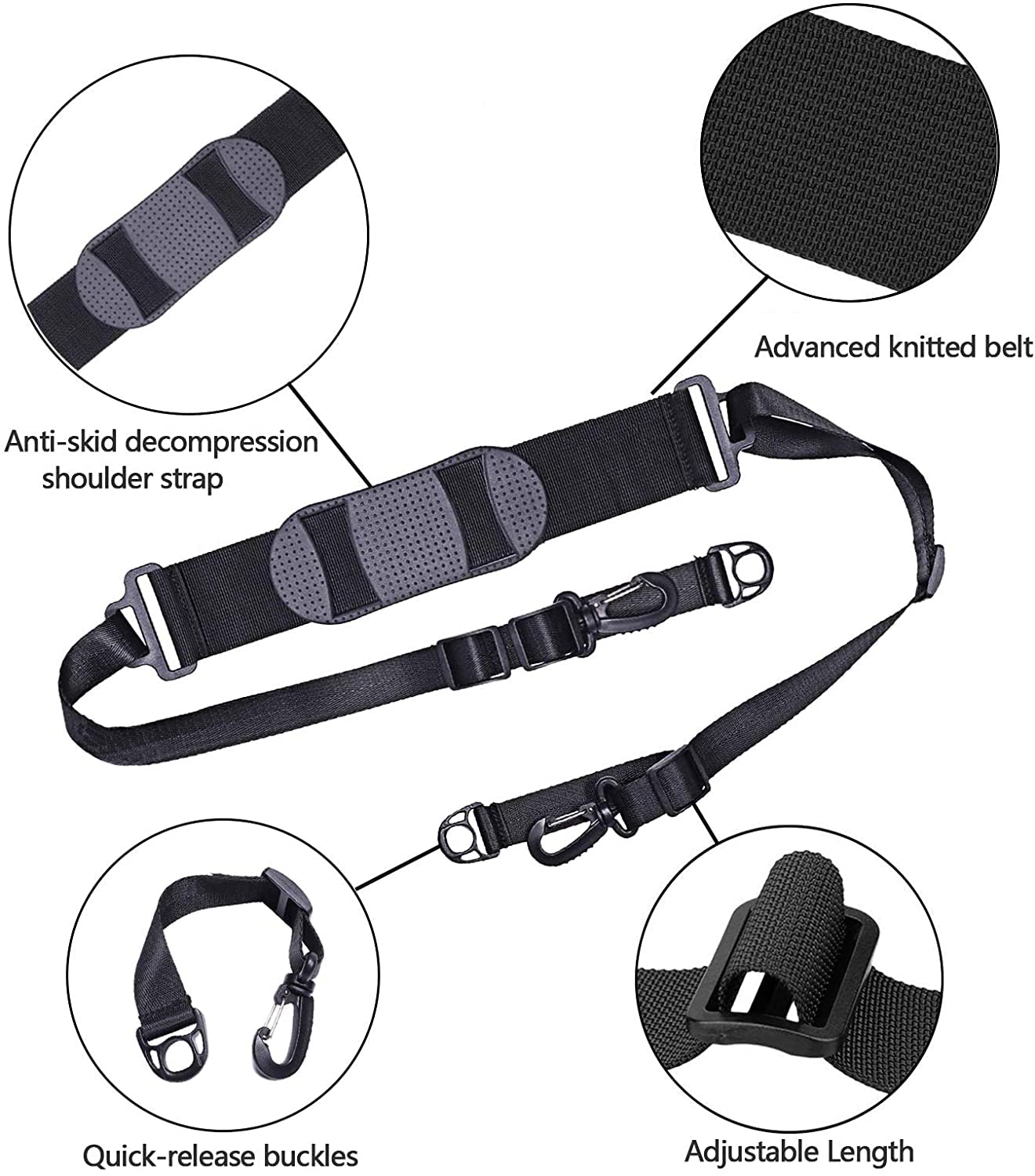 Scooter Shoulder Strap Compatible for Carrying Beach Camping Chair, Electric Scooter,Kids Folding Bike,Foldable Bikes, Balance Bikes, Yoga Mat,Adjustable Should Belt Straps with Non-Slip Shoulder Pad