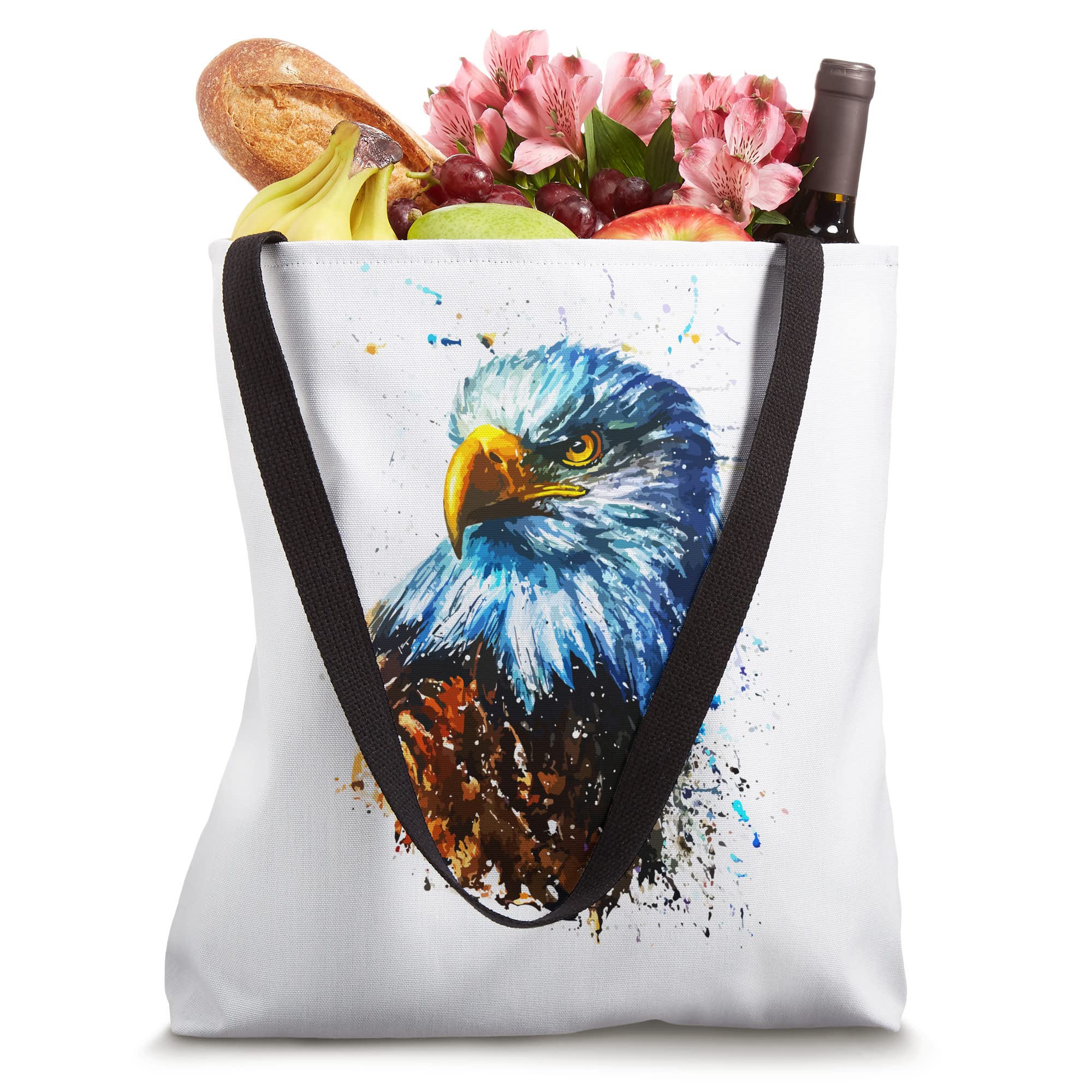 American Eagle, Hand Painted Eagle Tote Bag