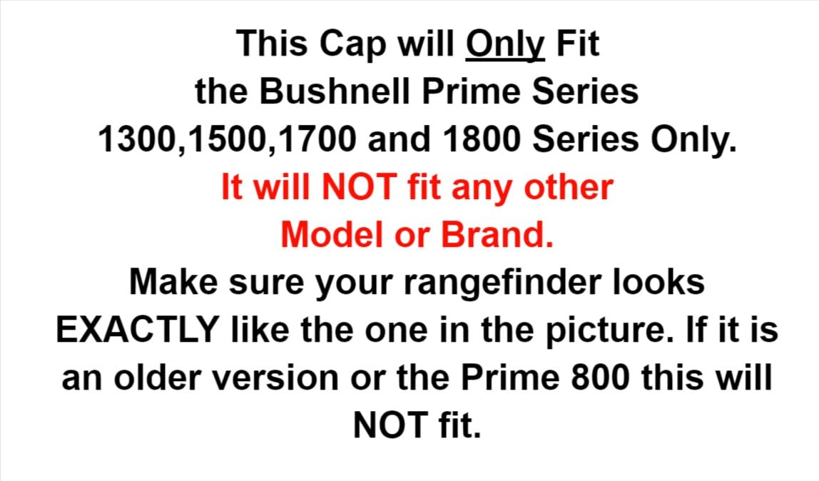 Bushnell Prime Battery Cap, Fits 1300 1500 1700 1800 Rangefinders - Look at Second Image - Replacement