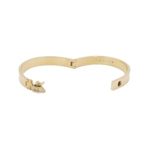 Michael Kors MKJX7697710 Haute Gold Tone Bangle Bracelet Crystal