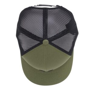 Hurley Del Mar Trucker Olive Canvas One Size