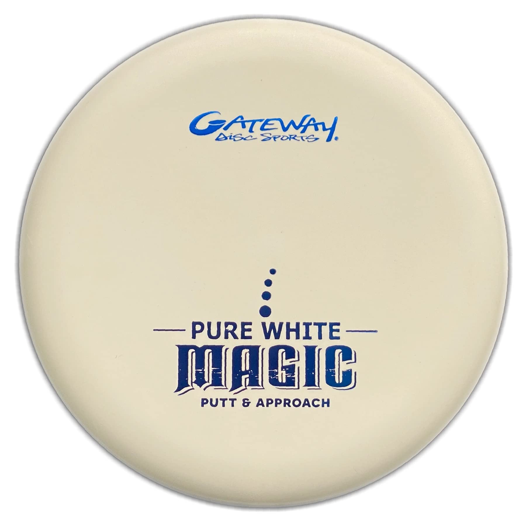 Gateway Disc Sports Pure White Magic Putter Golf Disc [Colors May Vary] - 173-176g