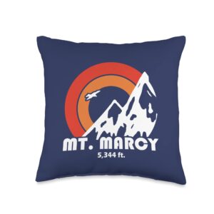 Esskay Designs Mt. Marcy Tees Mt. Marcy New York Sun Eagle Throw Pillow, 16x16, Multicolor