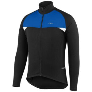 Louis Garneau, Men's, Peloton Jersey, Black/Royal, XLarge