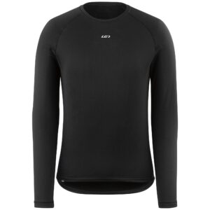 louis garneau, men's, 3000 crew neck, black, xxlarge