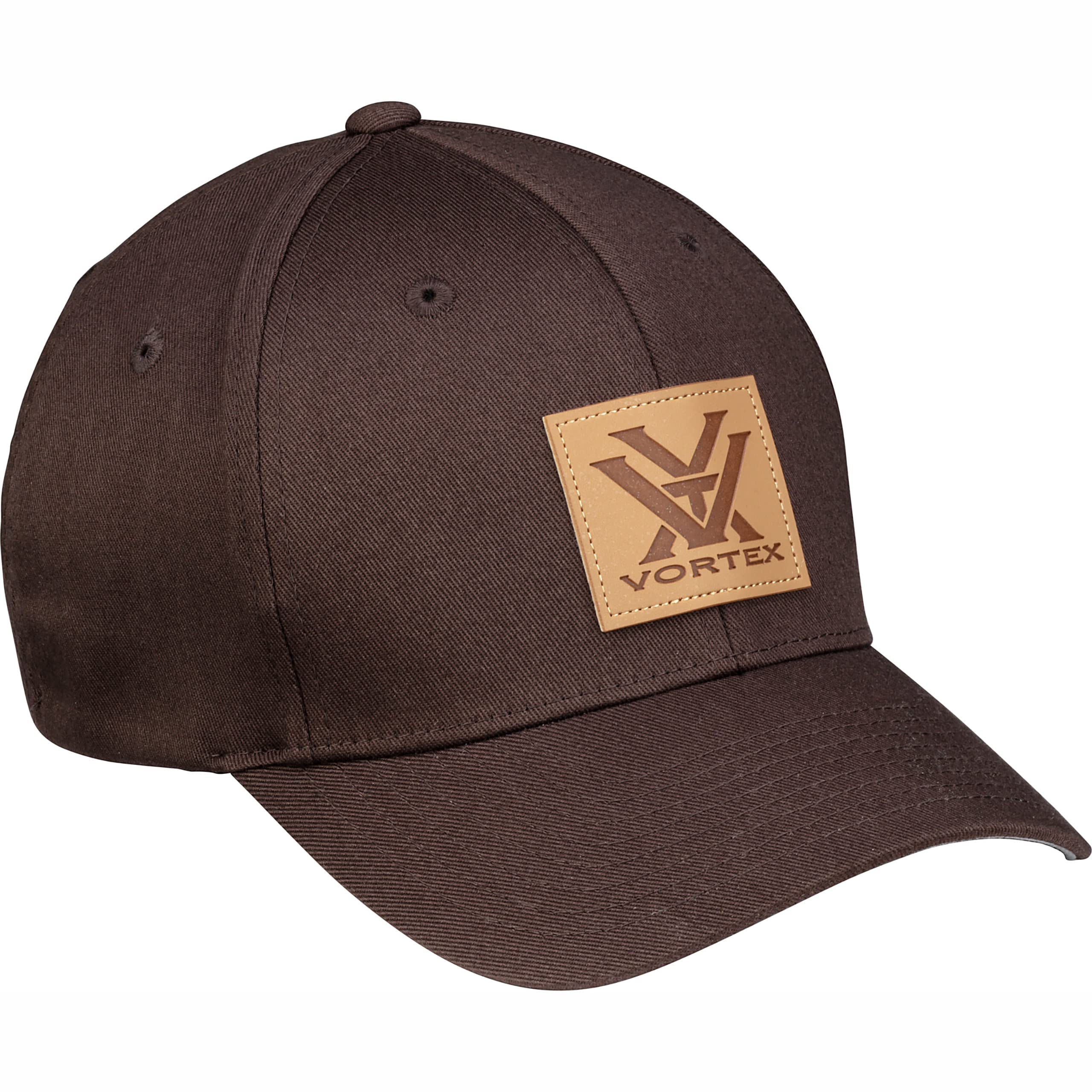 Vortex Optics Barneveld 608 Flexfit Caps (Standard, Large/X-Large, Dark Brown)