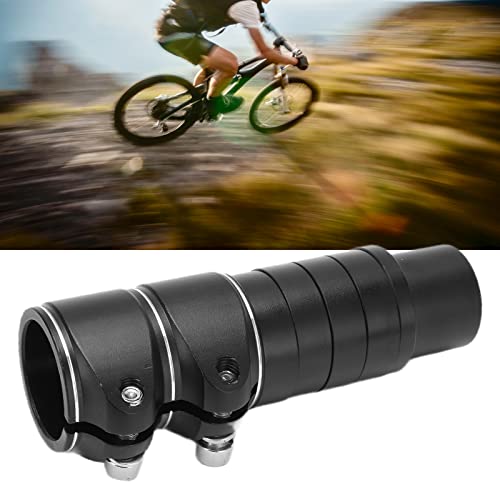 Cosiki Mountain Bike Stem Extender, Portable High Strength Durable Reliable Bike Accessories with Hex Wrench for Mountain Bikes Road Bikes